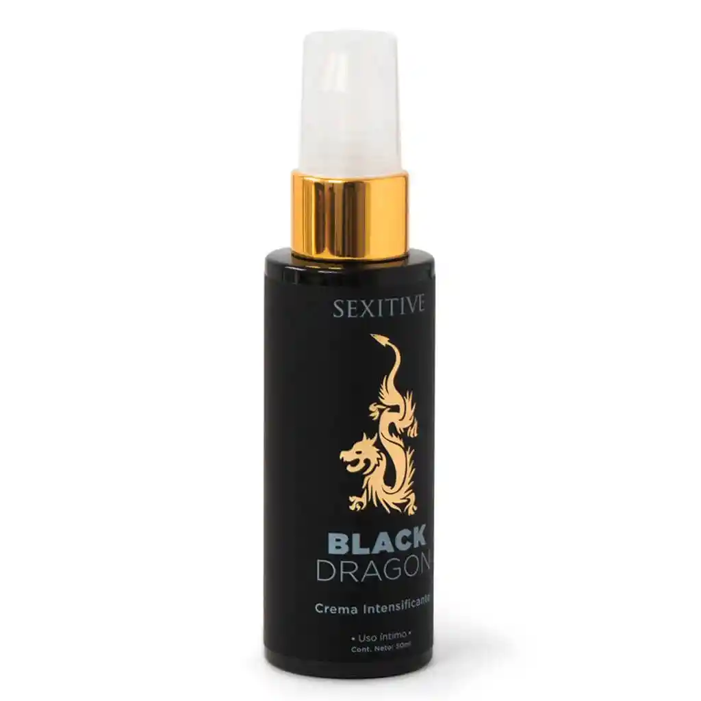 Crema Íntima Intensificante Black Dragon - Power Experience.
