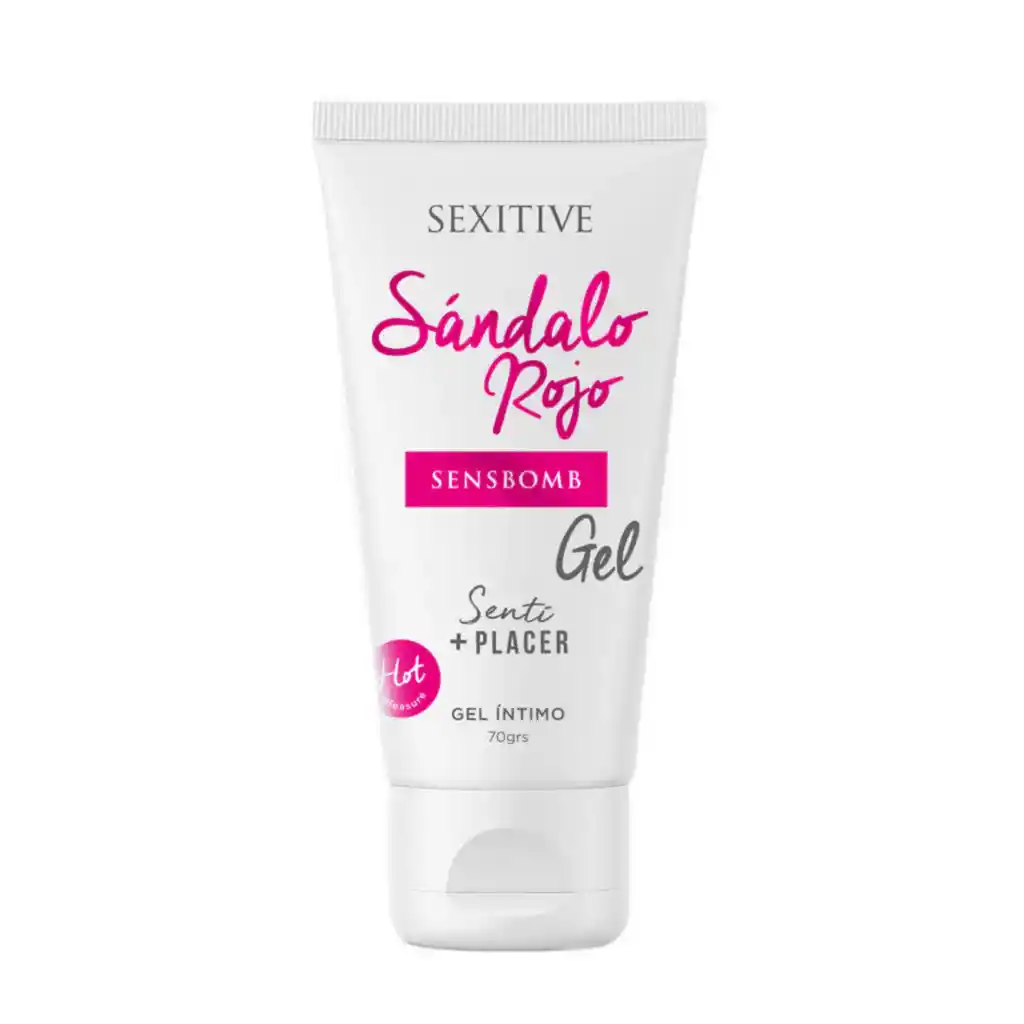 Gel Intimo Sens Bomb Sandalo Rojo Intensificador De Placer