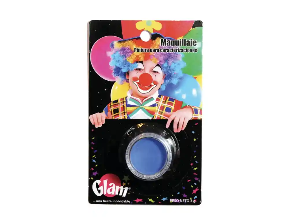 Maquillaje Azul 1 Uni