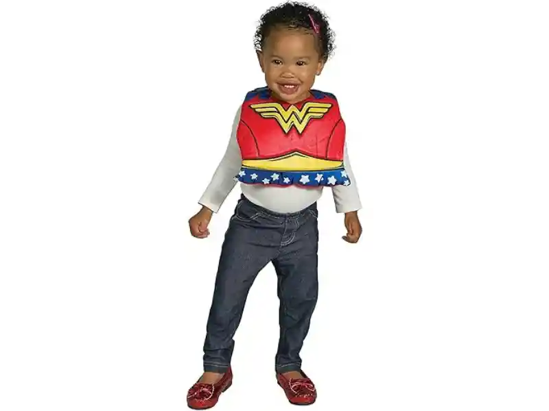 Babero Disfraz Wonder Woman
