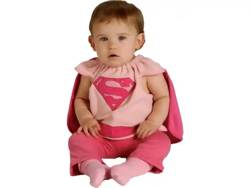 Babero Disfraz Supergirl Deluxe Wrnr