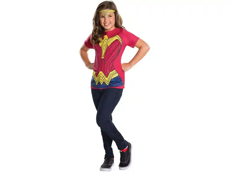 Disfraz Top Wonder Woman 3 A 4 Años Wrnr