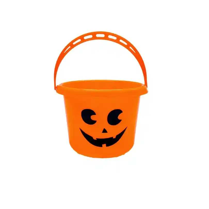 Balde Plastico Calabaza Naranjo