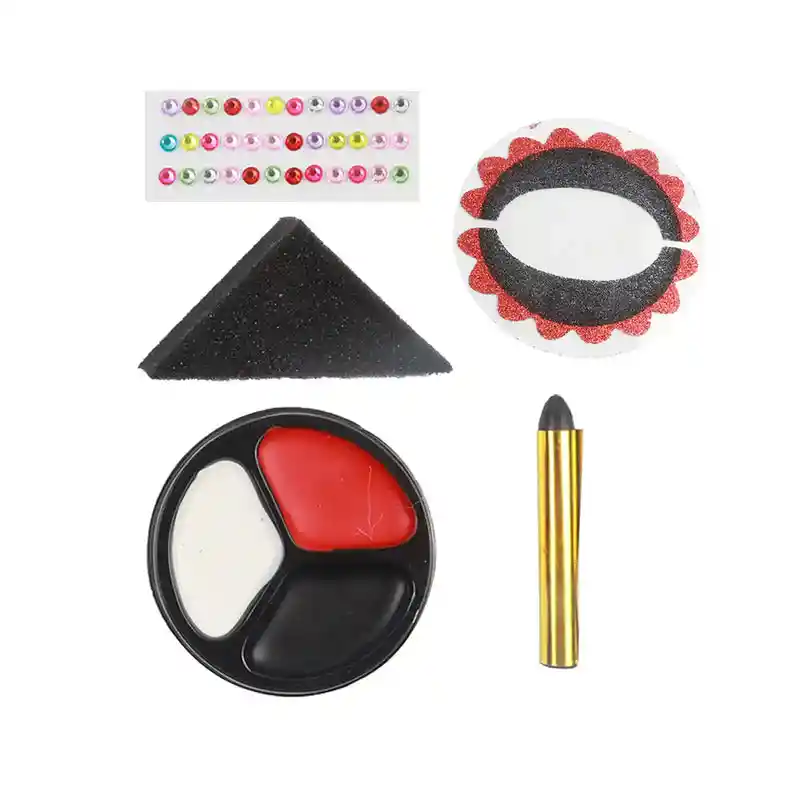 Set Maquillaje Halloween Con Lapiz