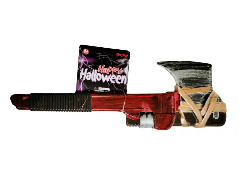 Hacha Mango Rojo 38 Cm