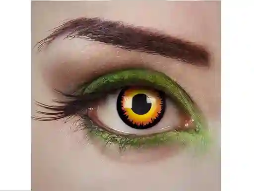 Lentes De Contacto Color De Un Uso Wolf Eyes