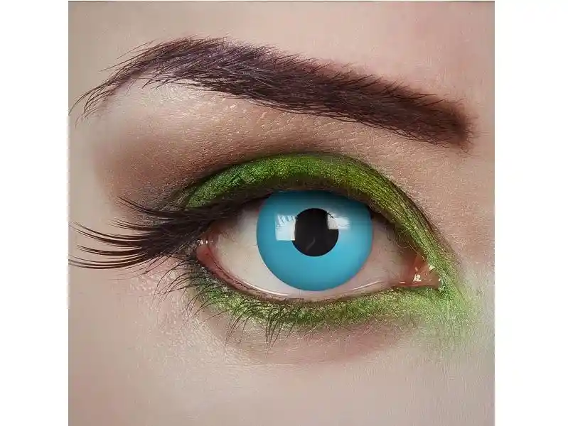 Lentes De Contacto Color De Un Uso Blue Galaxy