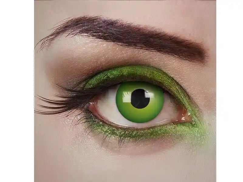 Lentes De Contacto Color De Un Uso Magic Green