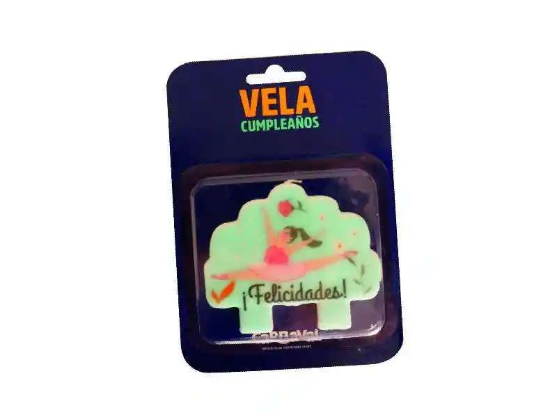Vela Cumple Bailarina