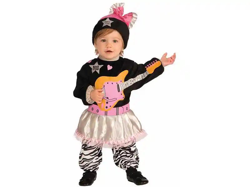 Disfraz Baby Ochentera 1 A 2 Años