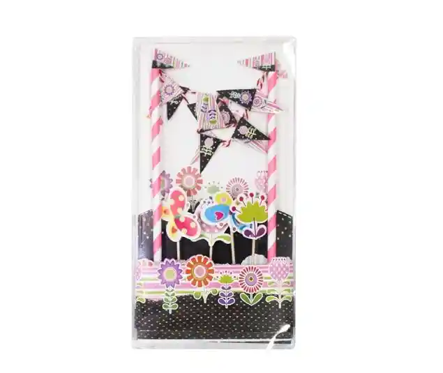 Decoracion Torta Premium Mariposa