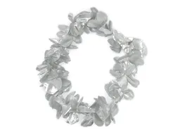 Collar Hawaiano Plateado