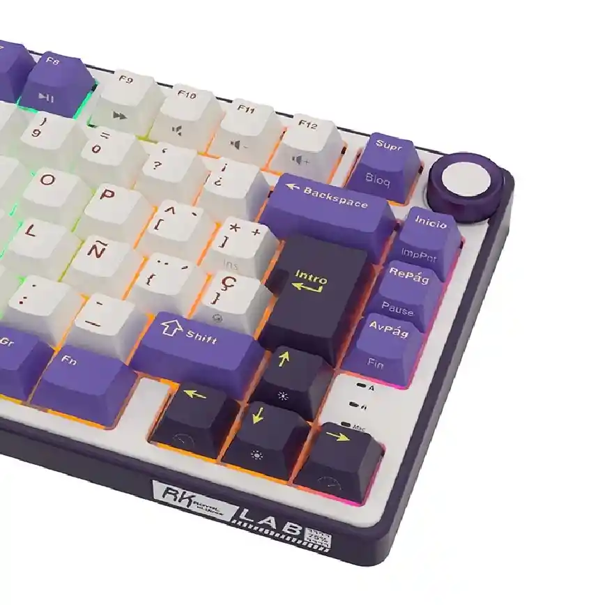 Teclado Mecánico Rk R75 Blackberry 75% Español – Royal Kludge