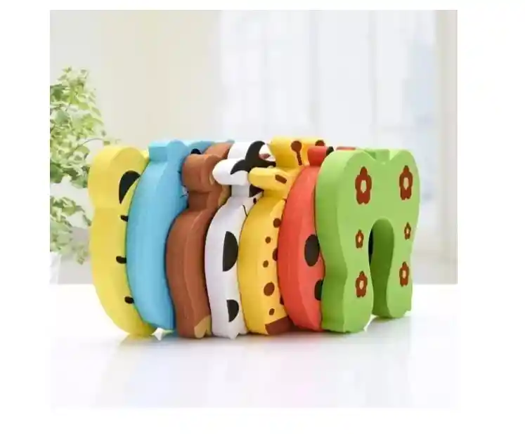 Topes De Puerta Seguridad Del Bebé- Niño Anti Golpes