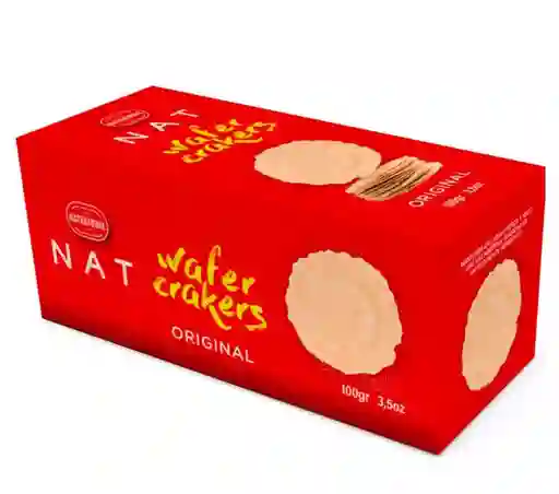 Galletas Nat Wafer Sabor Original 100 Grs