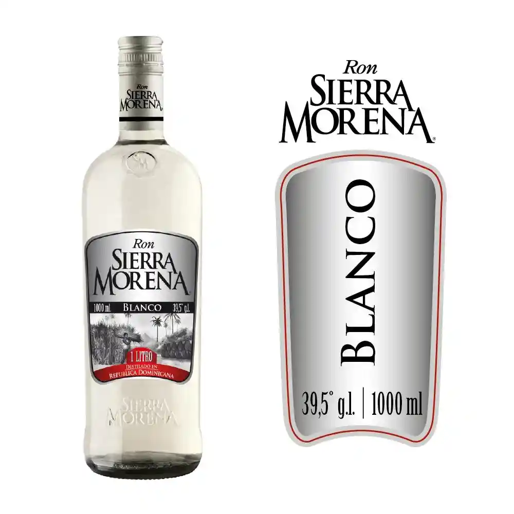 Ron Sierra Morena Blanco 1l