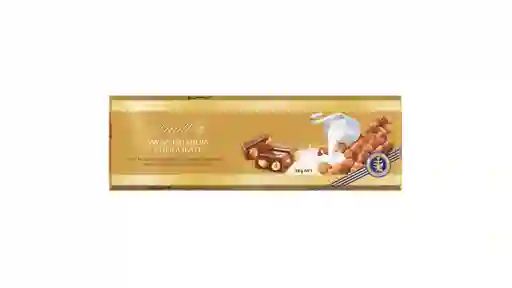 Lindt Tableta Gold Con Leche Y Avellana 300g