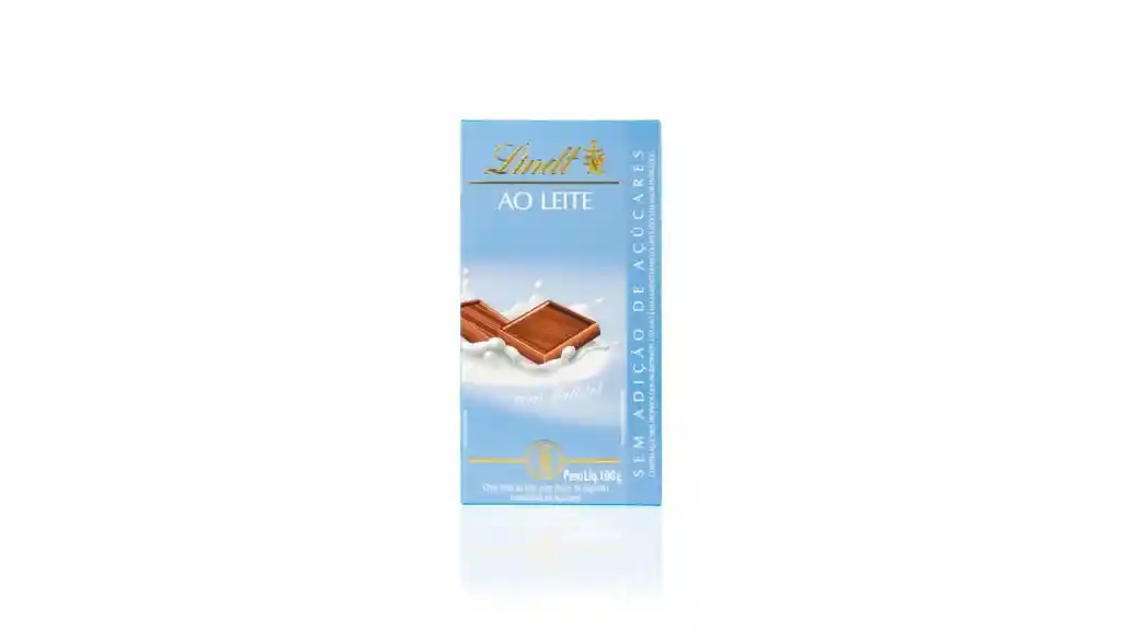 Lindt Sin Azúcar Con Leche 100g