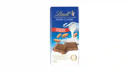 Lindt Classic Con Leche Y Almendras 100g