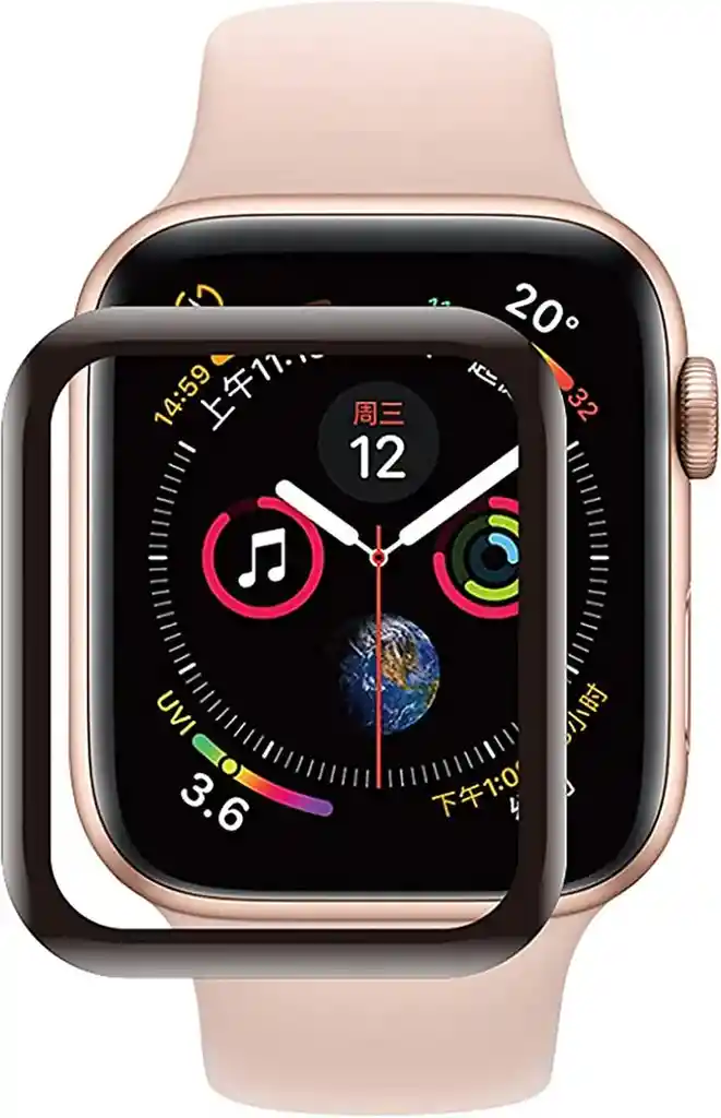Lamina Vidrio Templado Apple Watch 45 Mm