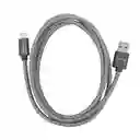 Tecmaster Cable Otg 1.5 Mtrs, Braided Reforzado Bicolor Tipo-c A Usb-a 3.0 -macho