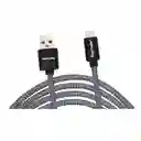 Tecmaster Cable Otg 1.5 Mtrs, Braided Reforzado Bicolor Tipo-c A Usb-a 3.0 -macho