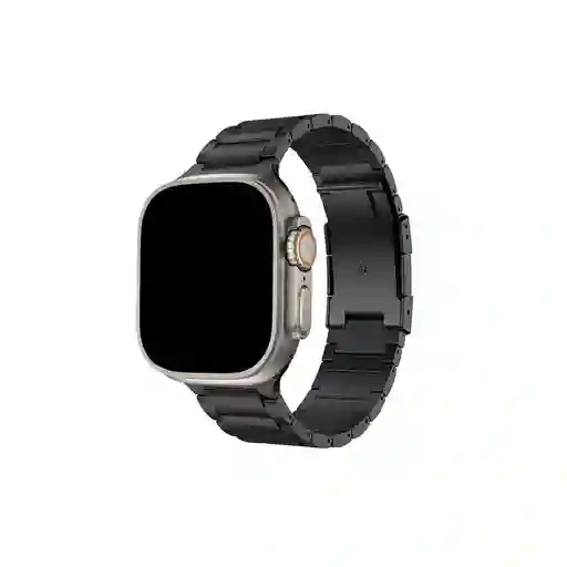 Correa Titanio Apple Watch 42 / 44 / 45 / 46 / Ultra 49 Mm - Negra
