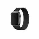 Correa Acero Inoxidable Magnetica Apple Watch 38 / 40 / 41 / 42 Mm Serie 10 - Negra