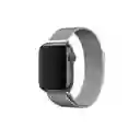 Correa Acero Inoxidable Magnetica Apple Watch 38 / 40 / 41 / 42 Mm Serie 10 - Plata