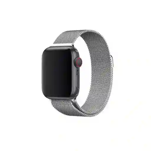 Correa Acero Inoxidable Magnetica Apple Watch 38 / 40 / 41 / 42 Mm Serie 10 - Plata