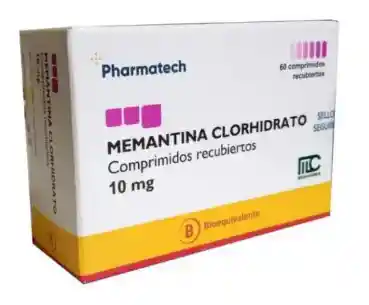Memantina Com 10 Mg X 60