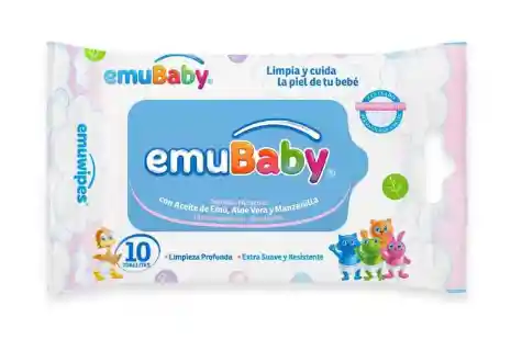 Emubaby Toallita Humeda X 10