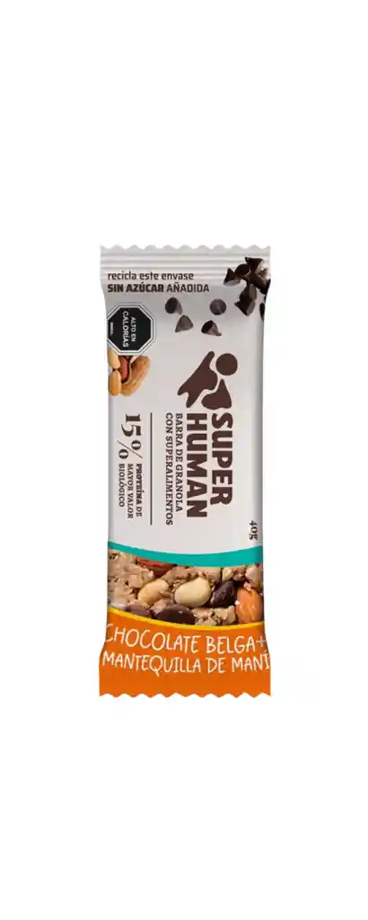 01 Barra Chocolate Belga Mantequilla De Maní + 01 Barra Berry Original