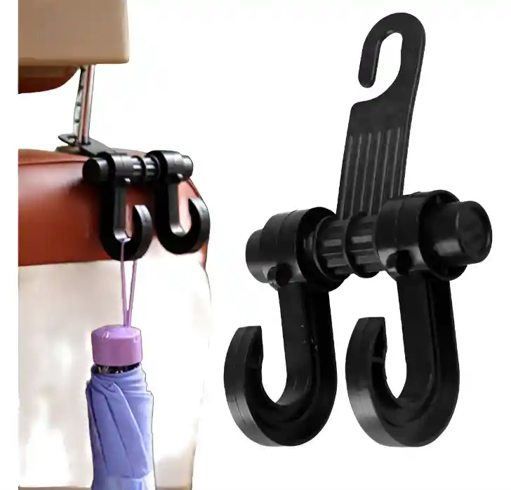 Gancho Auto Colgador De Monedero Bolsas Varios