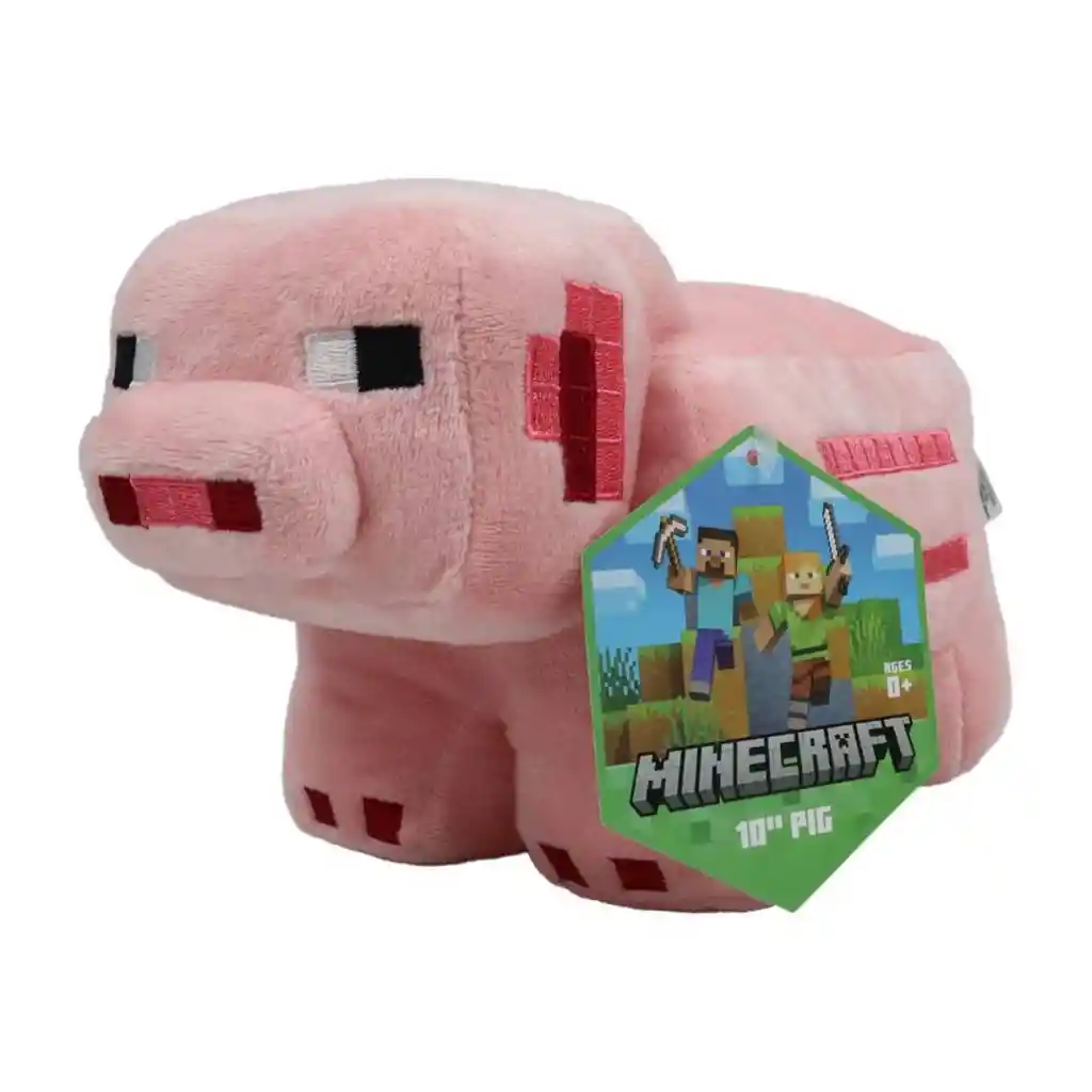 Minecraft 25cm Plush Pig