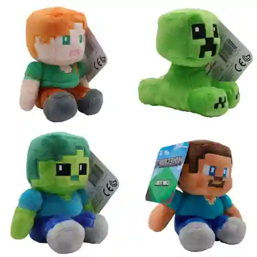 Minecraft 12cm Mini Plush Crafters