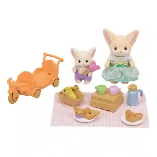 Hermano Zorro Y Bebe Set De Picnic Sylvanian Families
