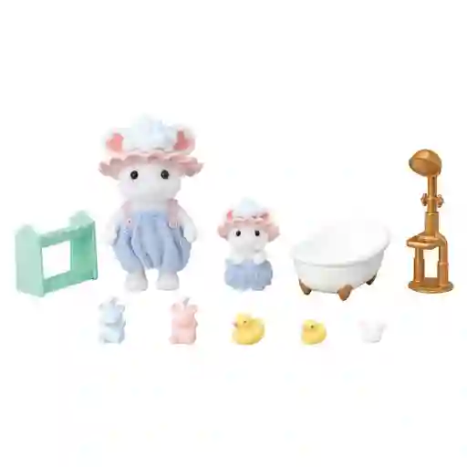 Set Baño De Burbujas Sylvanian Families