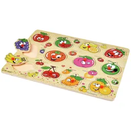 Puzzle Madera Frutas