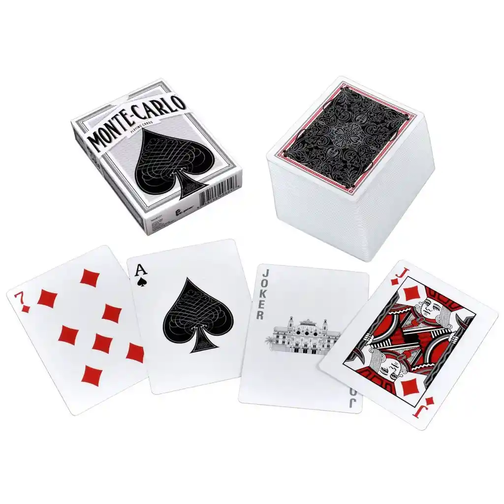 Baraja De Poker Montecarlo