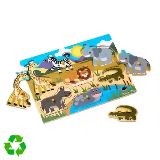 Puzzle Encaje De Madera Melissa & Doug