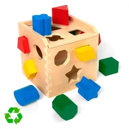 Cubo De Encaje De Madera Melissa And Doug