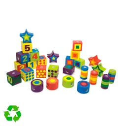 Juego De Encaje De Madera Con Cordones Melissa & Doug