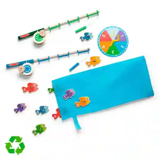 Juego De Pesca De Madera Melissa & Doug