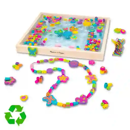 Set Para Diseñar Collares Y Mas De Madera Melissa & Doug