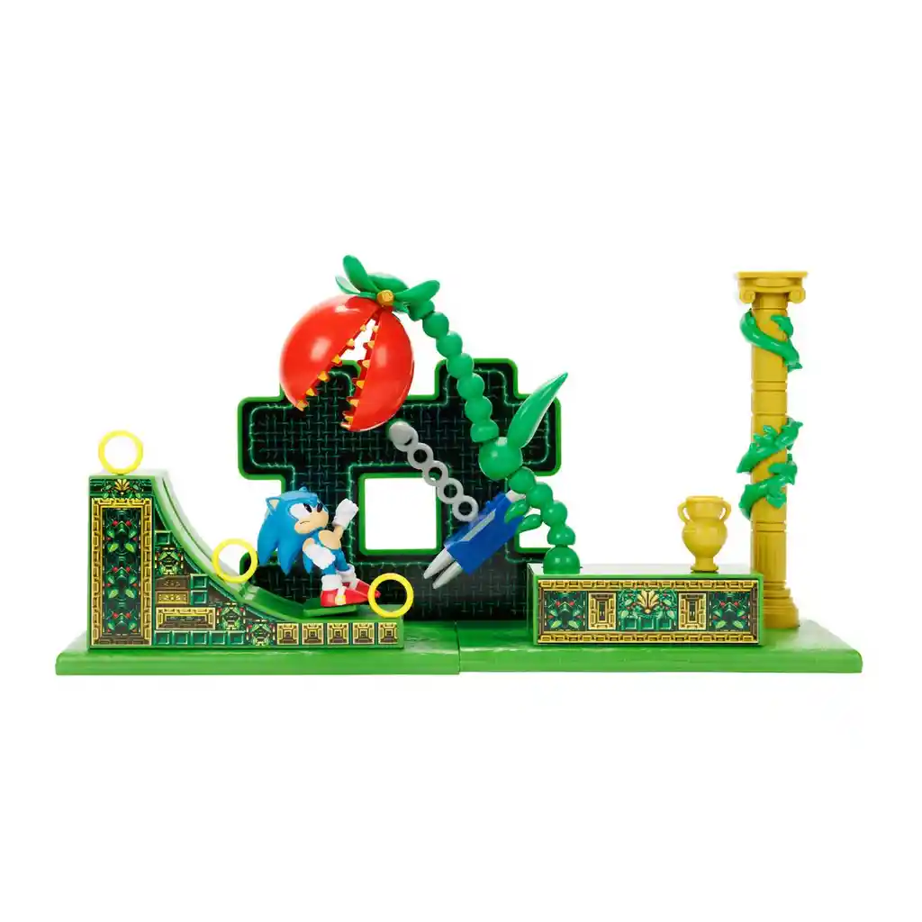 Playset Pista De Carreras Stardust Con Figura Sonic 6 Cms
