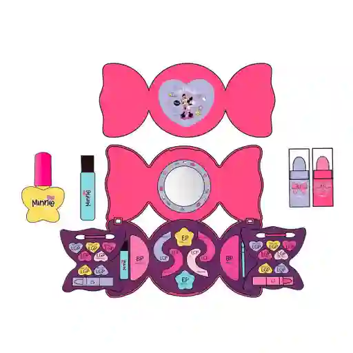 Set Cosméticos Moño En Caja Minnie
