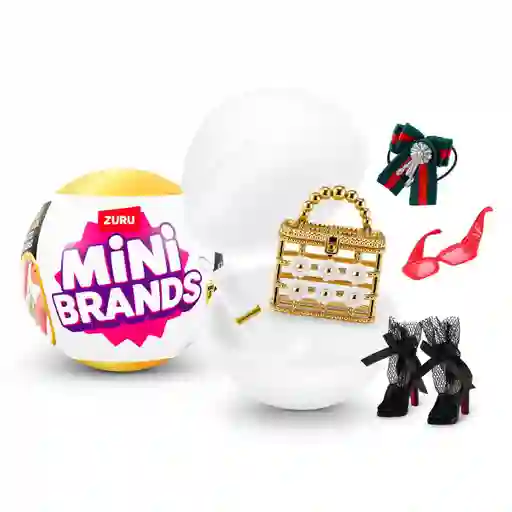 Bola Mini Brands Con 5 Sorpresas Serie Mini Fashion De Zuru