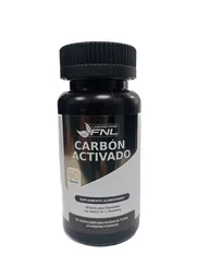 Carbón Activado 60 Capsulas Marca Laboratorio Fnl