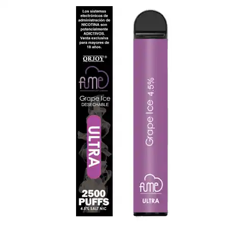 Fume Ultra Grape Ice Vaper Desechable 2500 Puff 4.5%